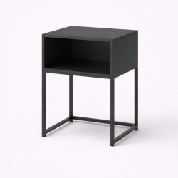 MetalFrame Bedside Table